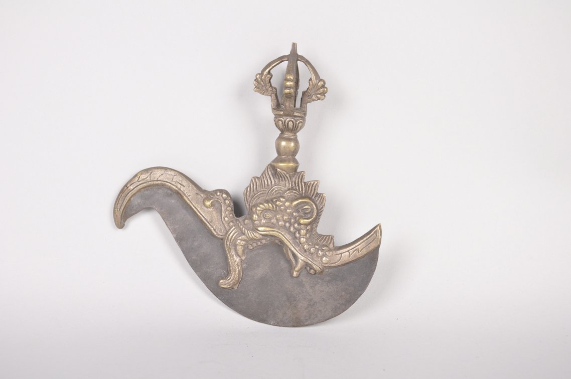 Vajrayana Buddhist Kartika Ritual Flaying Knife, photo 2 of 8