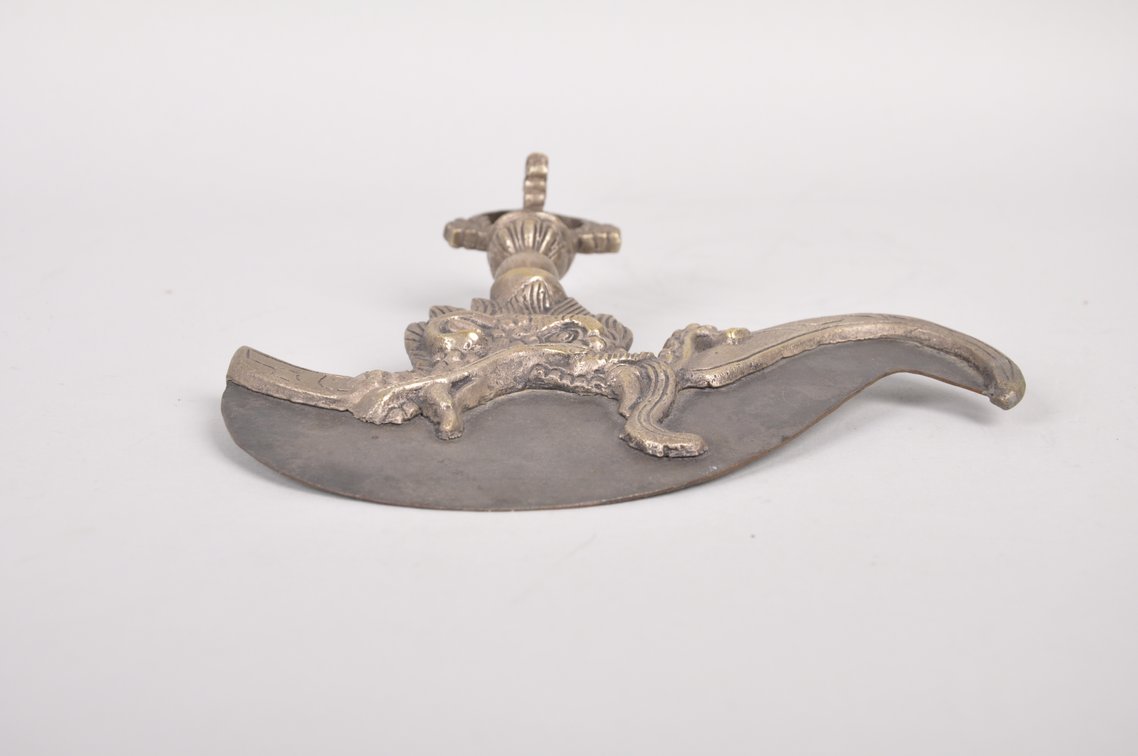 Vajrayana Buddhist Kartika Ritual Flaying Knife, photo 4 of 8