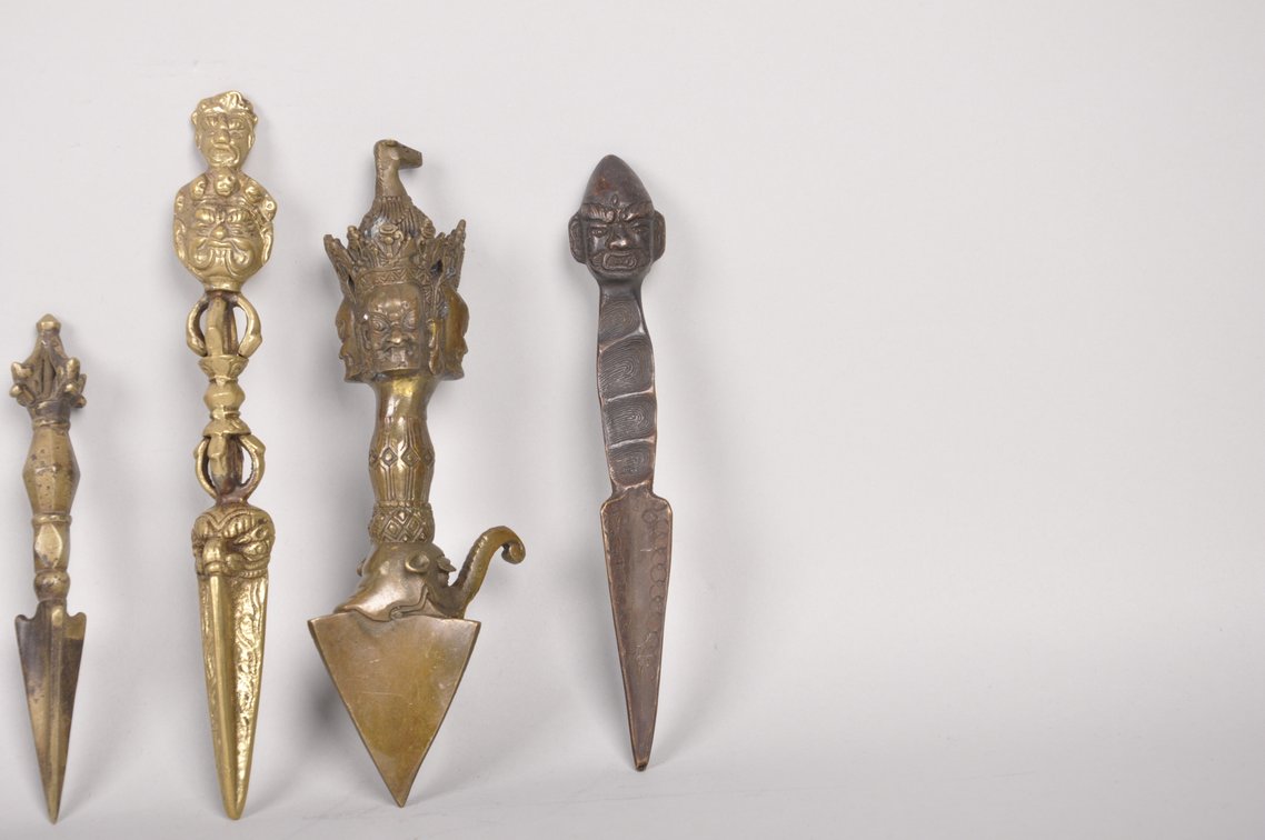 Phurba Ritual Daggers used in Tibetan Buddhism, photo 7 of 11