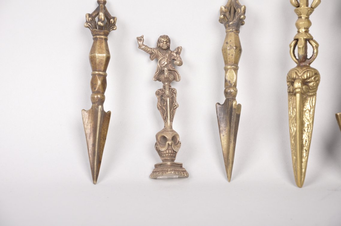 Phurba Ritual Daggers used in Tibetan Buddhism, photo 3 of 11