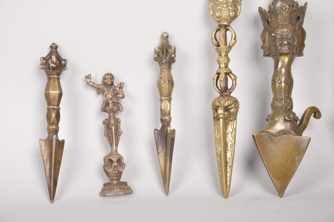 Phurba Ritual Daggers used in Tibetan Buddhism, photo 4 of 11