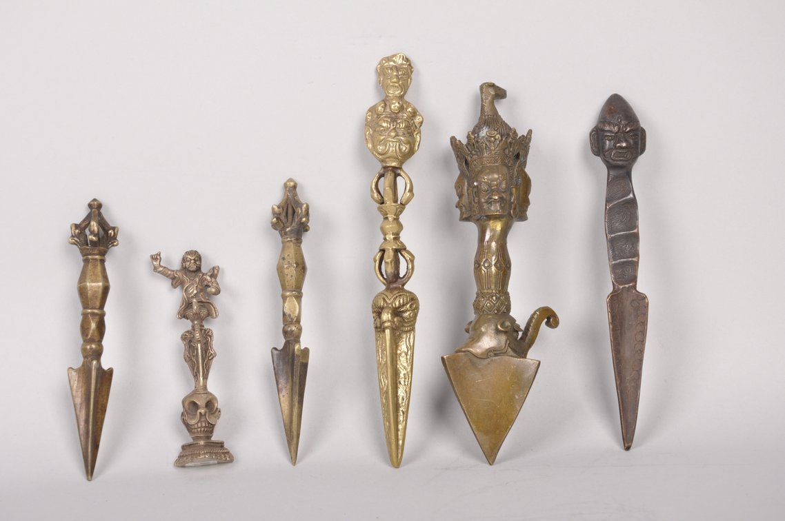 Phurba Ritual Daggers used in Tibetan Buddhism, photo 5 of 11