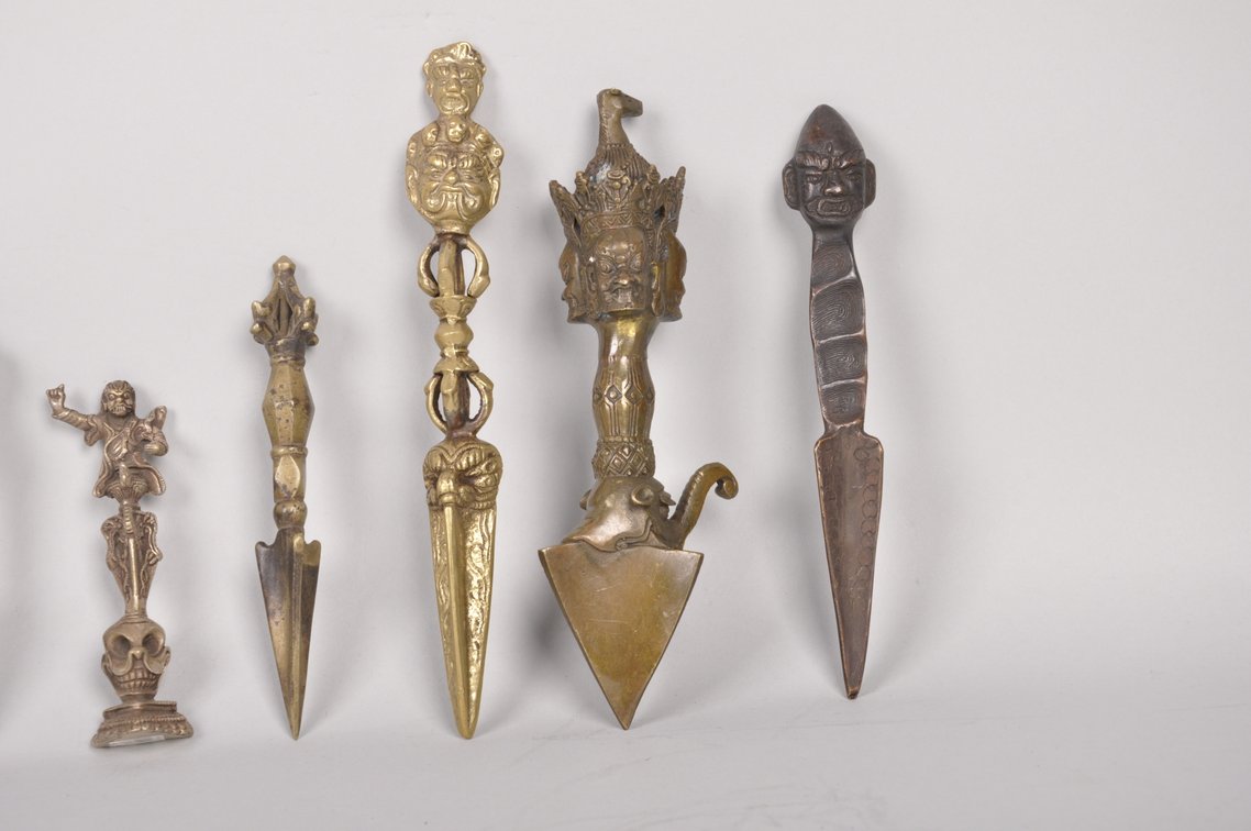 Phurba Ritual Daggers used in Tibetan Buddhism, photo 6 of 11
