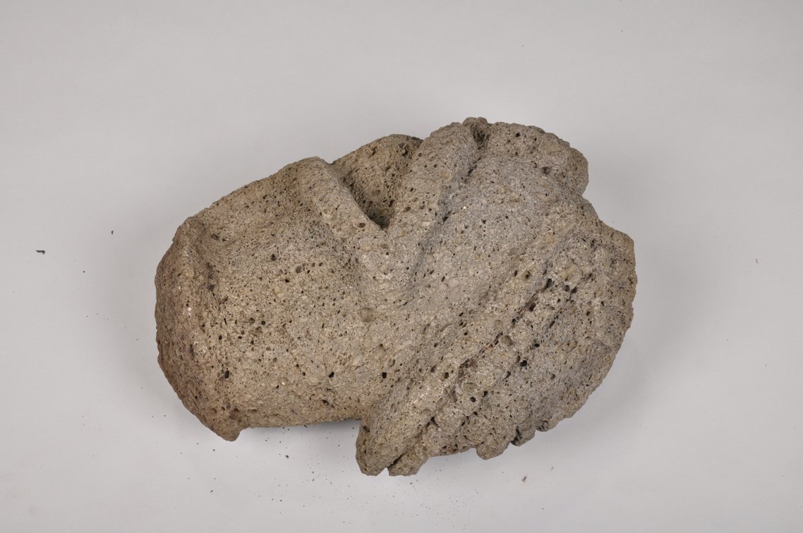 Shaman Double Headed Honeycomb Lava Rock Sculpture, photo 3 of 17