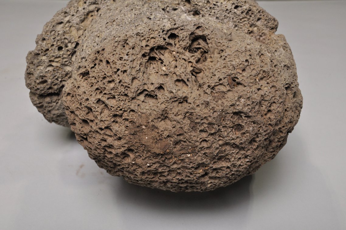 Shaman Double Headed Honeycomb Lava Rock Sculpture, photo 7 of 17