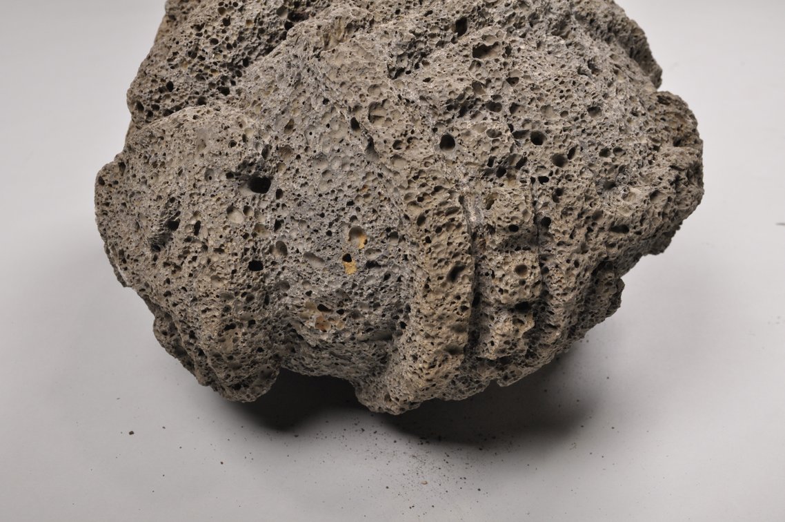 Shaman Double Headed Honeycomb Lava Rock Sculpture, photo 6 of 17