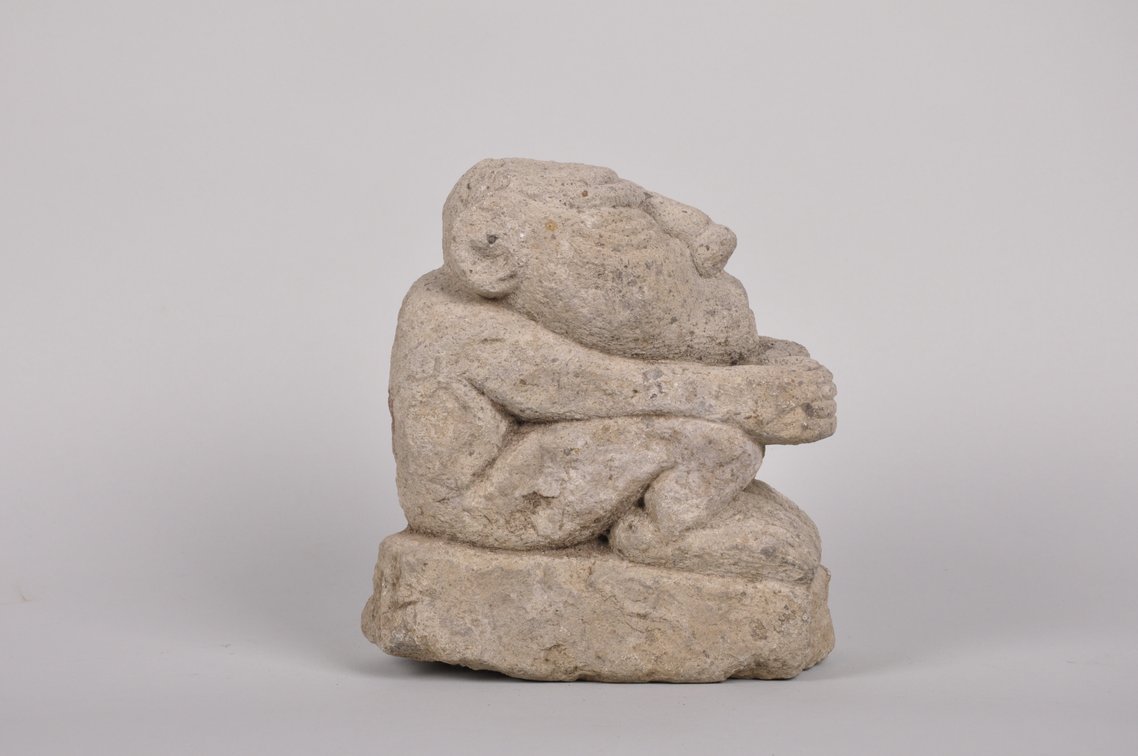 Pre Columbian Costa Rican Stone Figure, photo 4 of 9