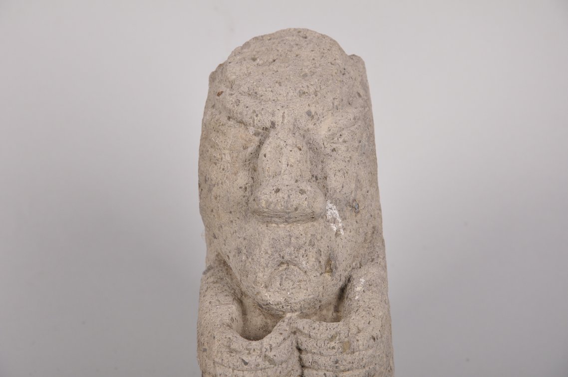 Pre Columbian Costa Rican Stone Figure, photo 8 of 9