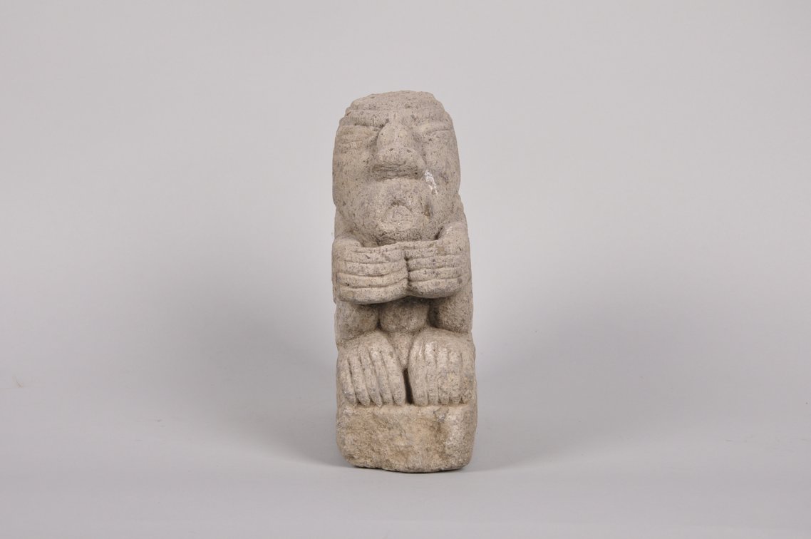 Pre Columbian Costa Rican Stone Figure, photo 2 of 9