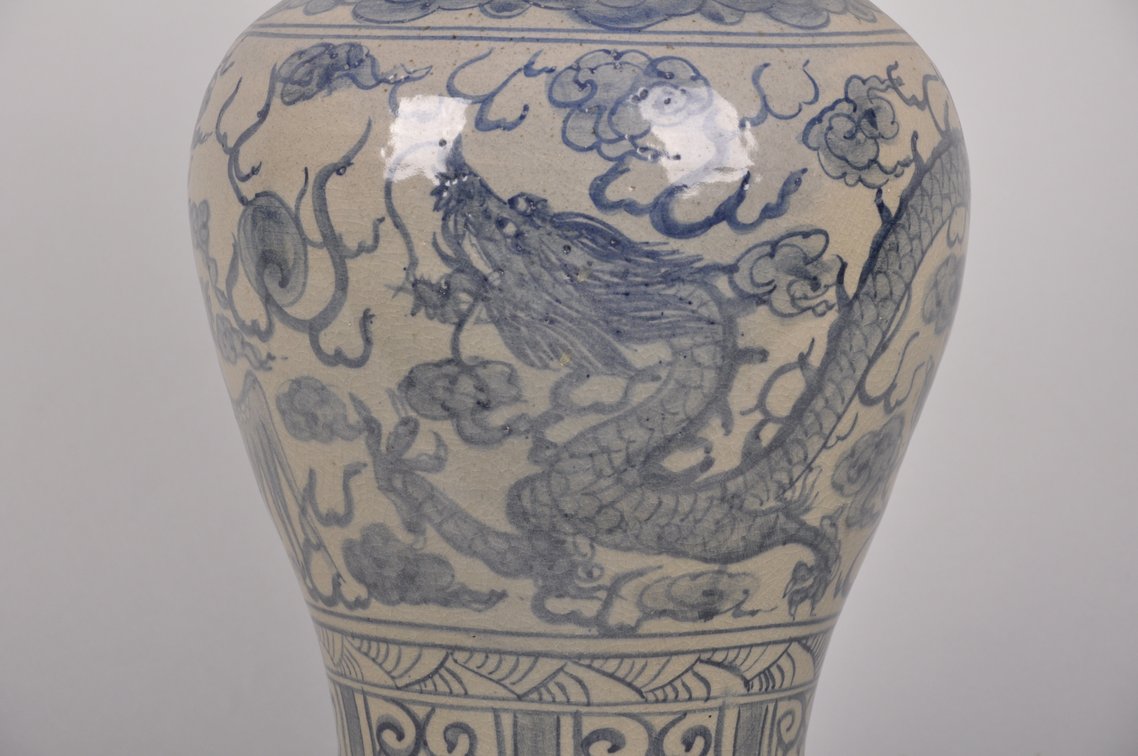 Chinese Export Earthenware Ginger Jar, photo 2 of 12