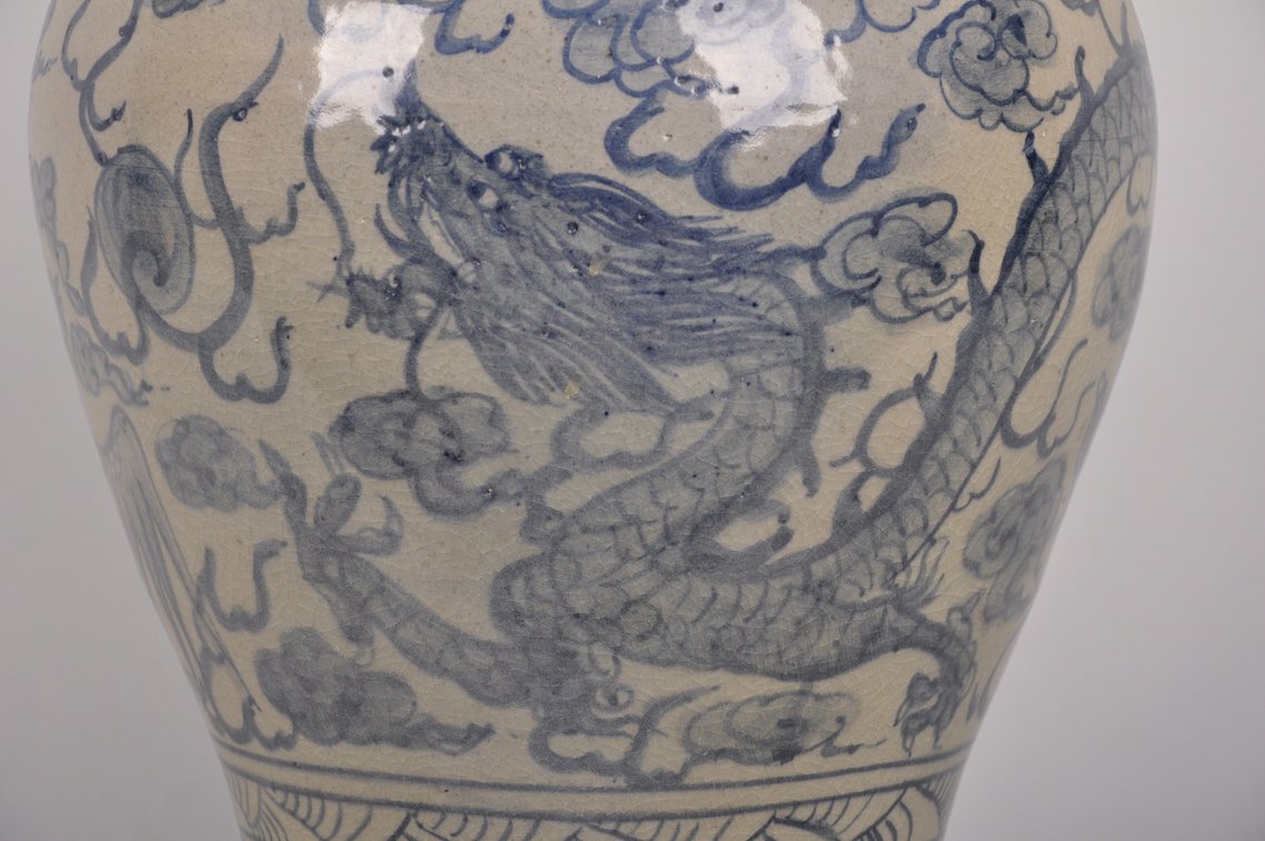 Chinese Export Earthenware Ginger Jar, photo 3 of 12