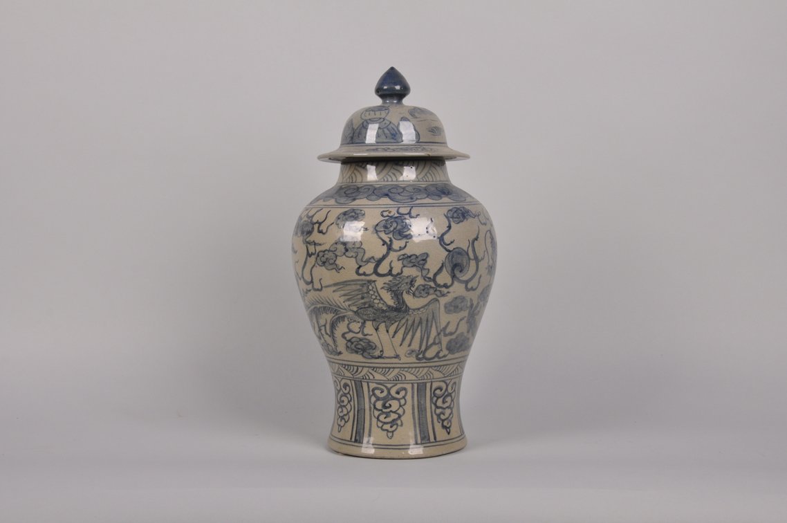 Chinese Export Earthenware Ginger Jar, photo 7 of 12