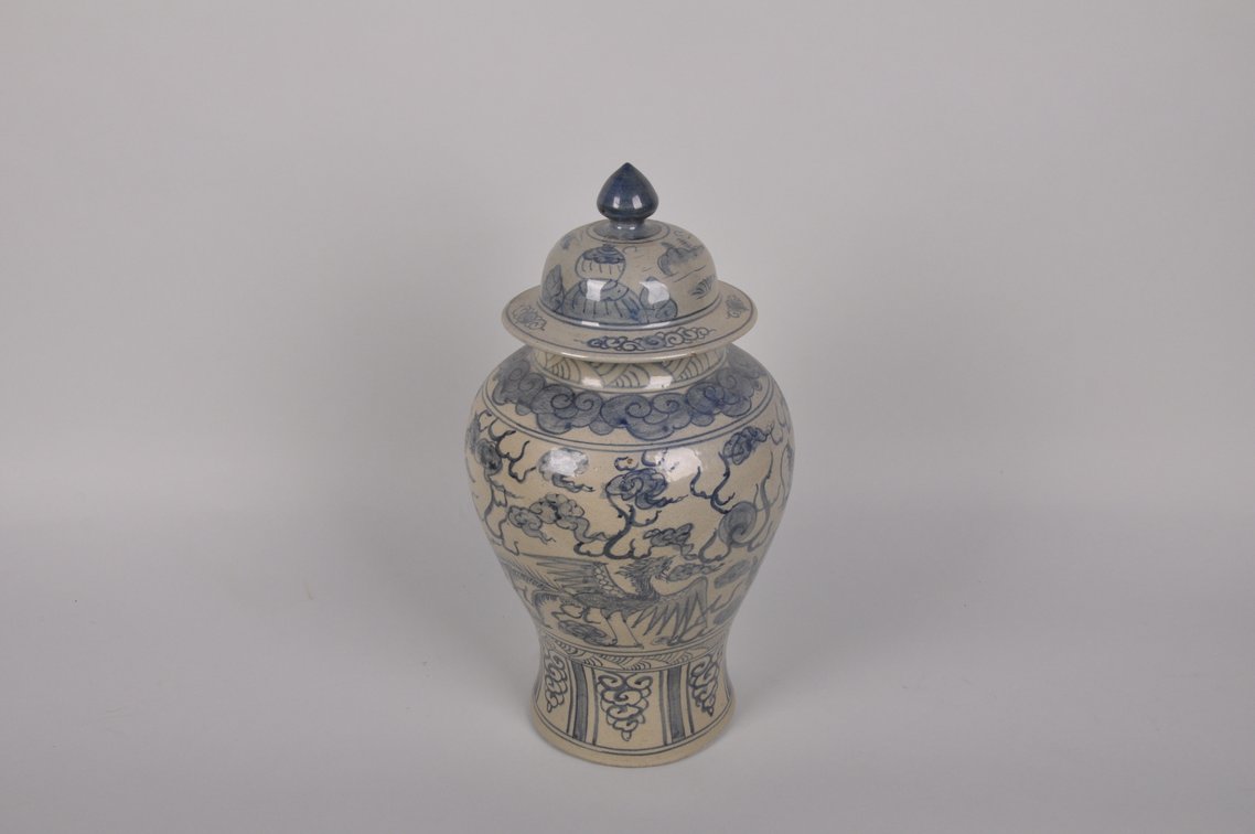 Chinese Export Earthenware Ginger Jar, photo 8 of 12