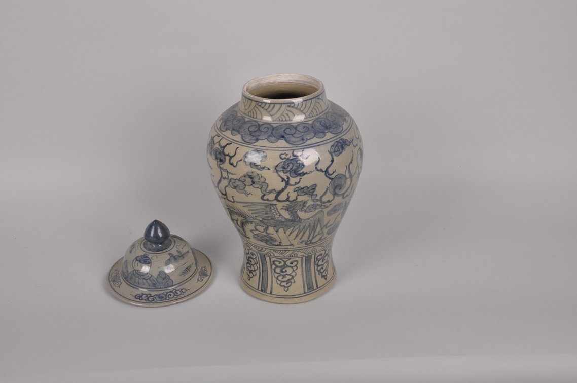 Chinese Export Earthenware Ginger Jar, photo 9 of 12