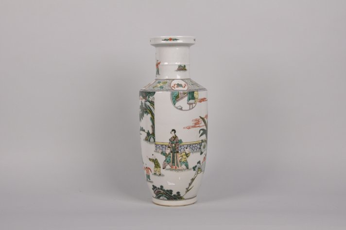 Famille Verte Porcelain Vase Kangxi Period