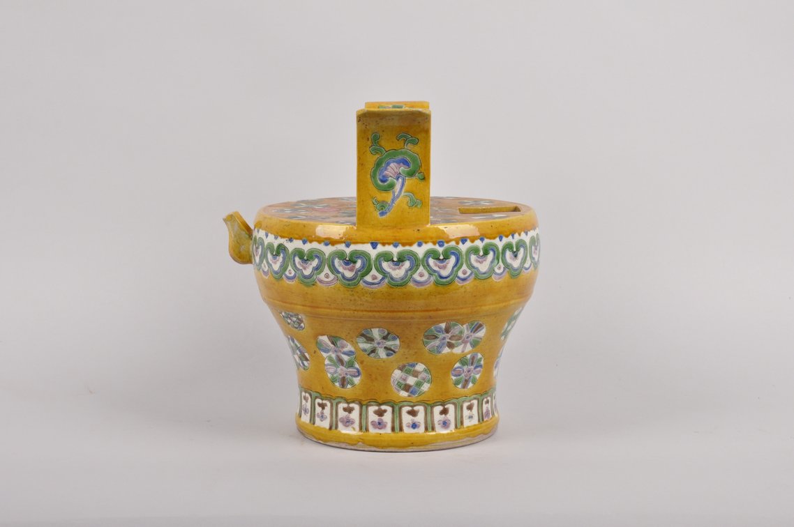 Chinese Sancai Water Pot, photo 5 of 9