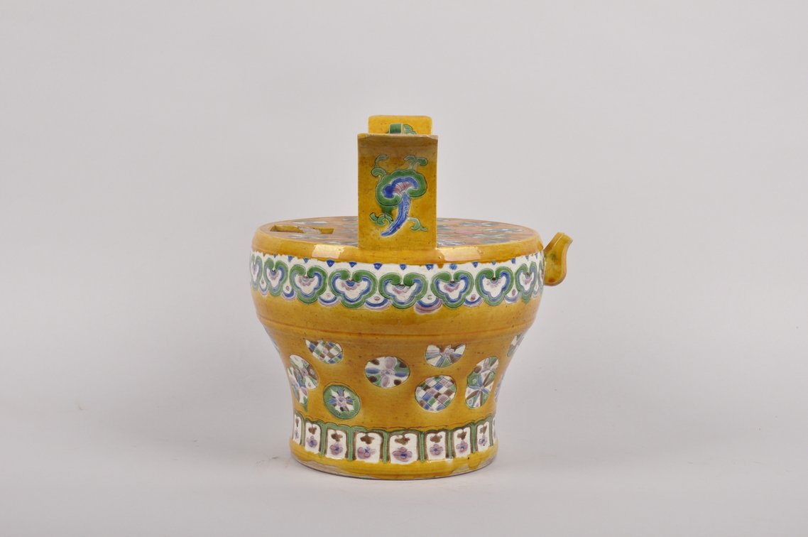Chinese Sancai Water Pot, photo 3 of 9
