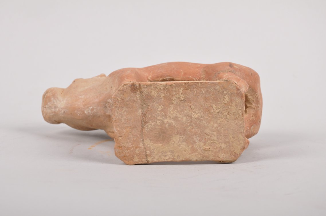Tang Dynasty 618-907 AD Red Clay Tomb Ox Sculpture, photo 7 of 7