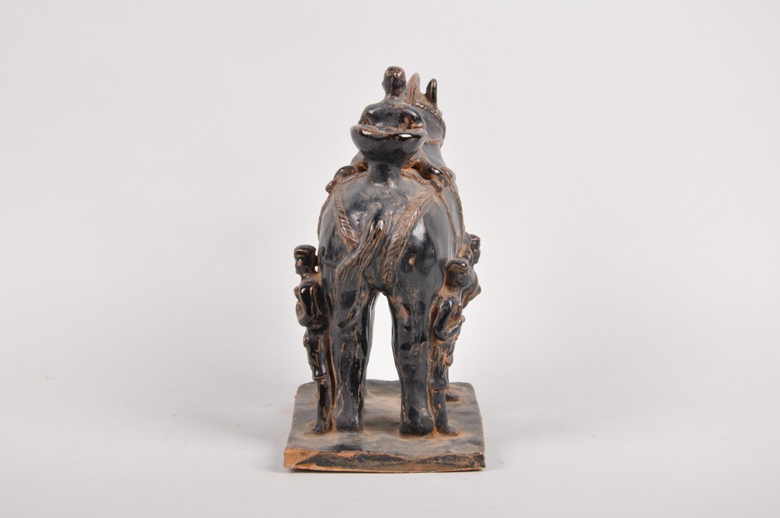 Tang Dynasty 618-907 AD Horse and Riders Sculpture, photo 5 of 7