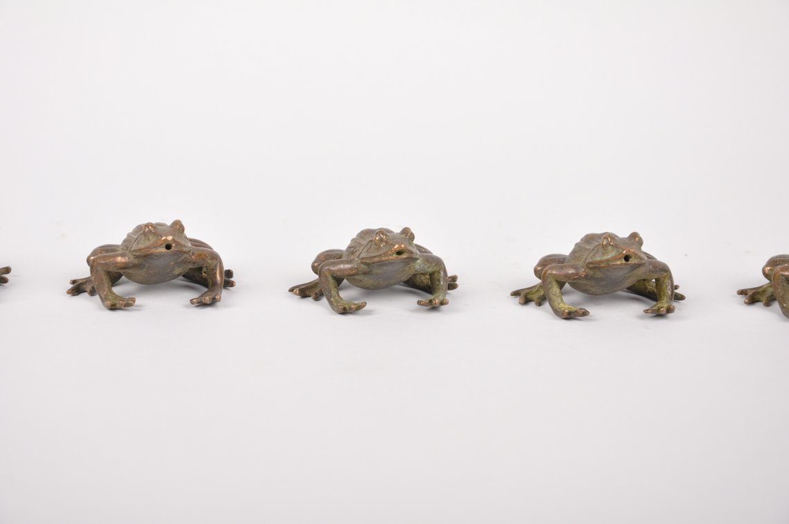 Chines Bronze Frogs, photo 3 of 16