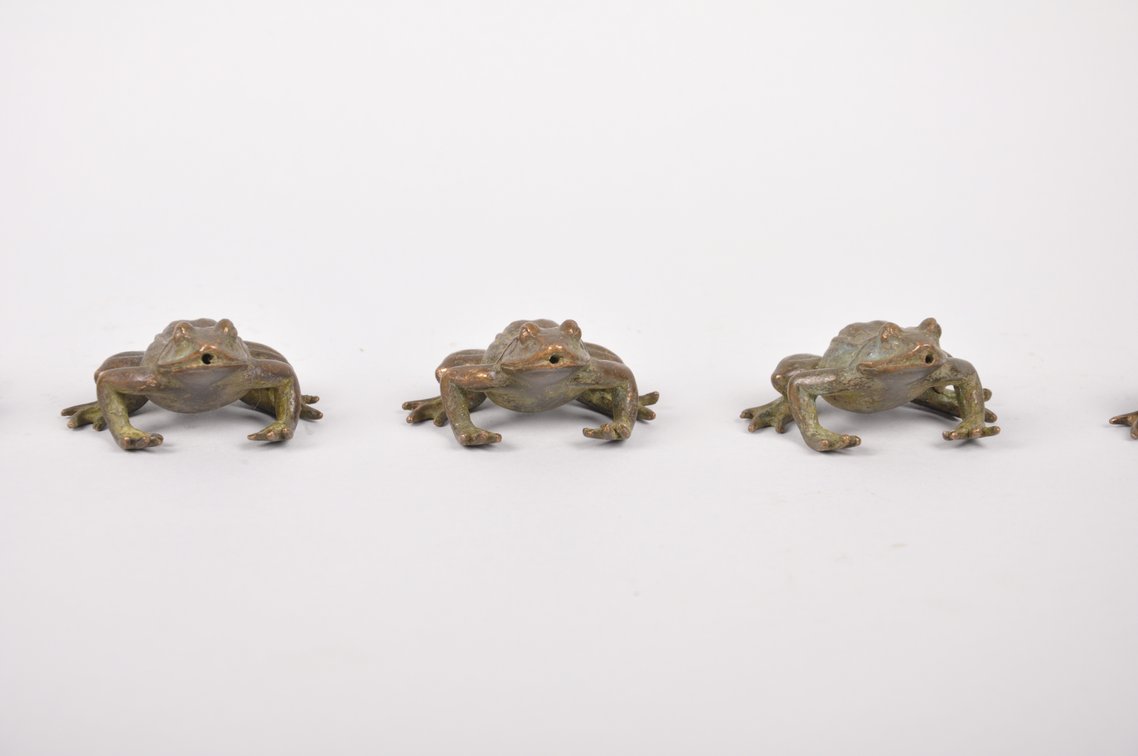 Chines Bronze Frogs, photo 4 of 16