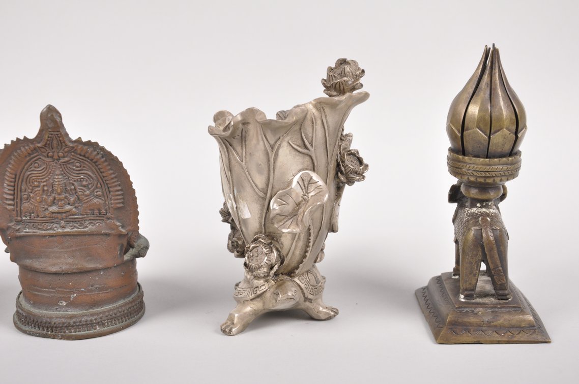 Bronze and Metal Figurines and a Candle Holders, photo 10 of 21