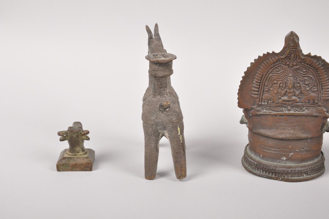 Bronze and Metal Figurines and a Candle Holders, photo 12 of 21