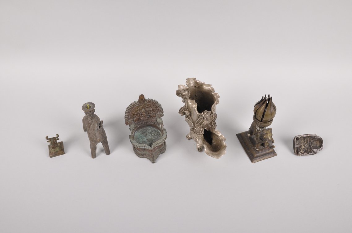Bronze and Metal Figurines and a Candle Holders, photo 14 of 21