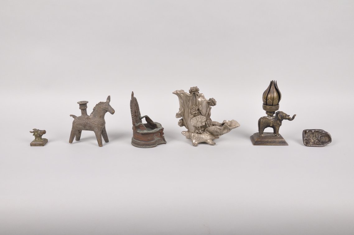 Bronze and Metal Figurines and a Candle Holders, photo 20 of 21