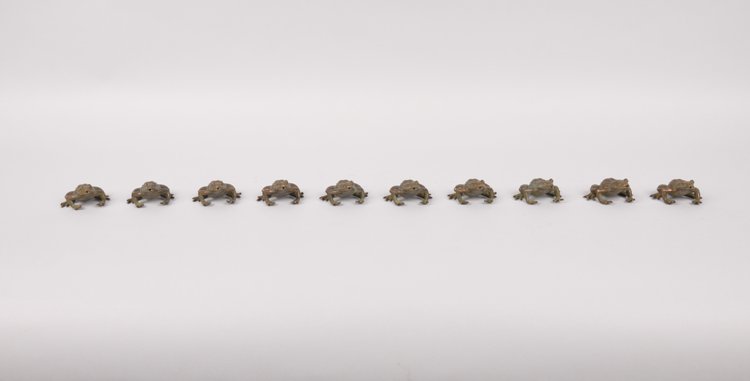 Chines Bronze Frogs
