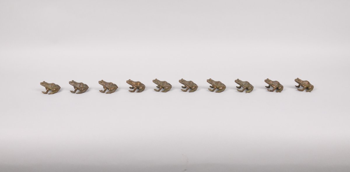 Chines Bronze Frogs, photo 15 of 16