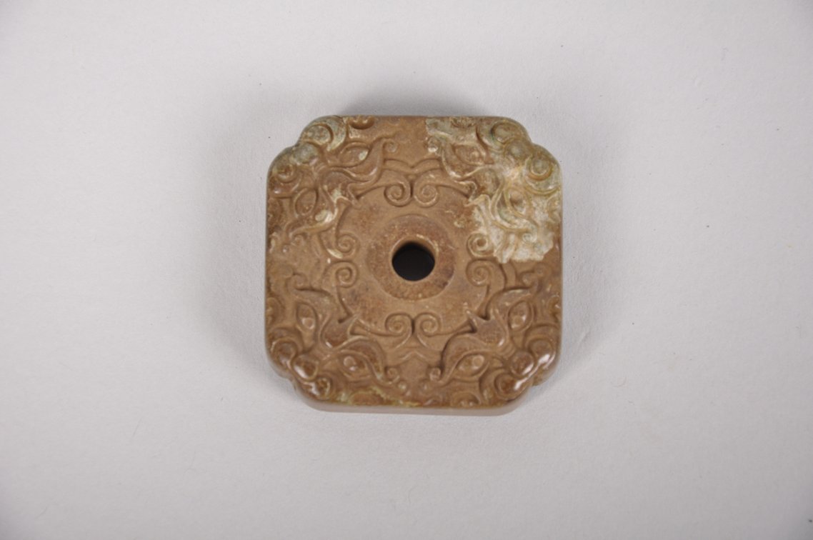 Five Carved Jade Pendants or Amulets, photo 5 of 13
