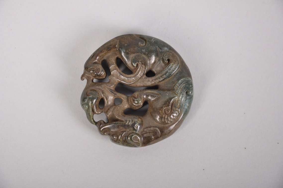 Five Carved Jade Pendants or Amulets, photo 4 of 13