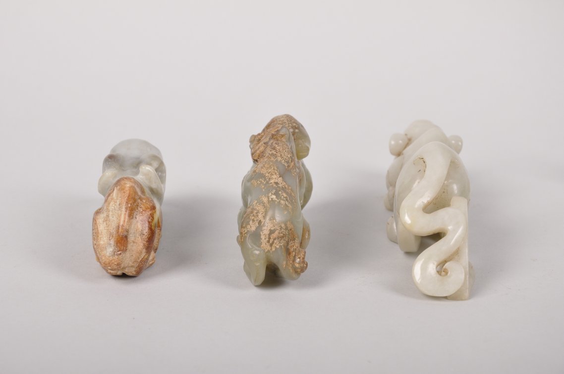 Chinese Carved Jade Animals and a Ship, photo 9 of 20