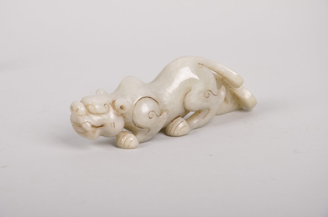 Chinese Carved Jade Animals and a Ship, photo 4 of 20