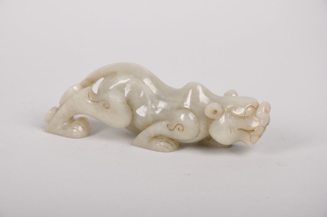 Chinese Carved Jade Animals and a Ship, photo 5 of 20