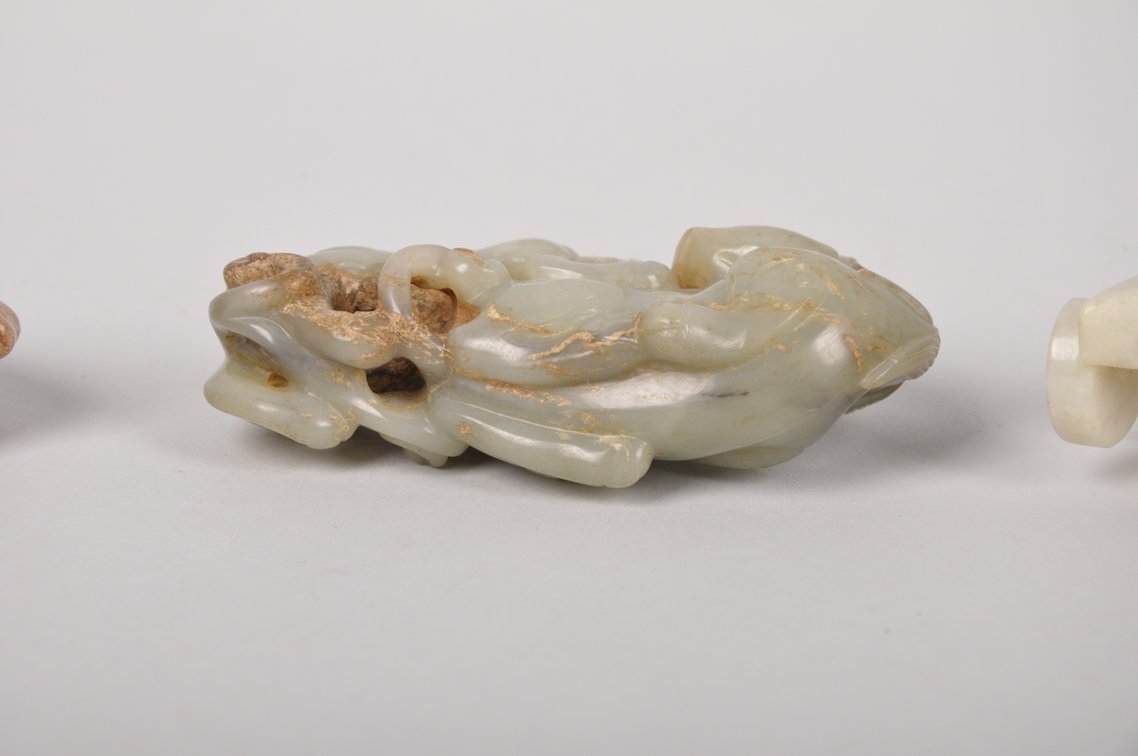 Chinese Carved Jade Animals and a Ship, photo 13 of 20
