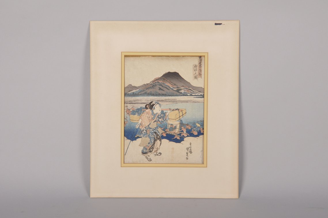 Four Japanese Woodblock Prints, photo 2 of 35
