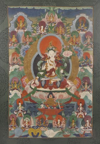 Thangka White Tara Tibetan Painting