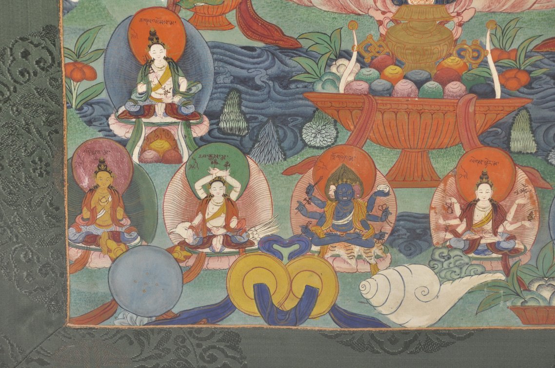 Thangka White Tara Tibetan Painting, photo 5 of 8