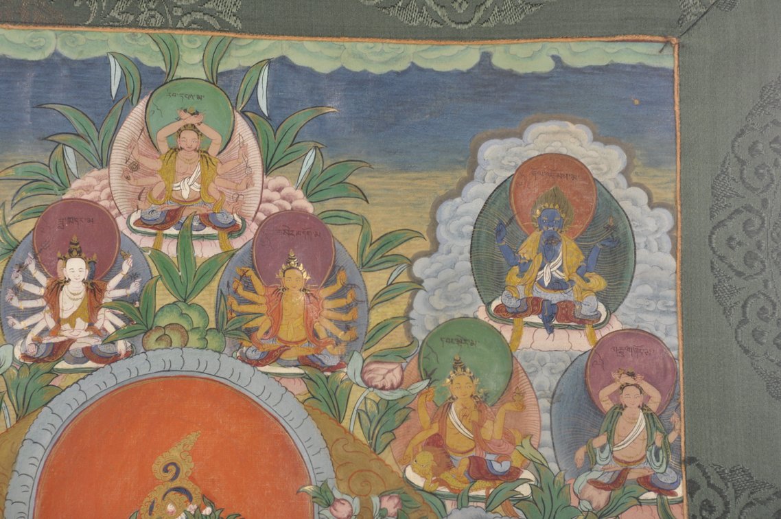 Thangka White Tara Tibetan Painting, photo 7 of 8