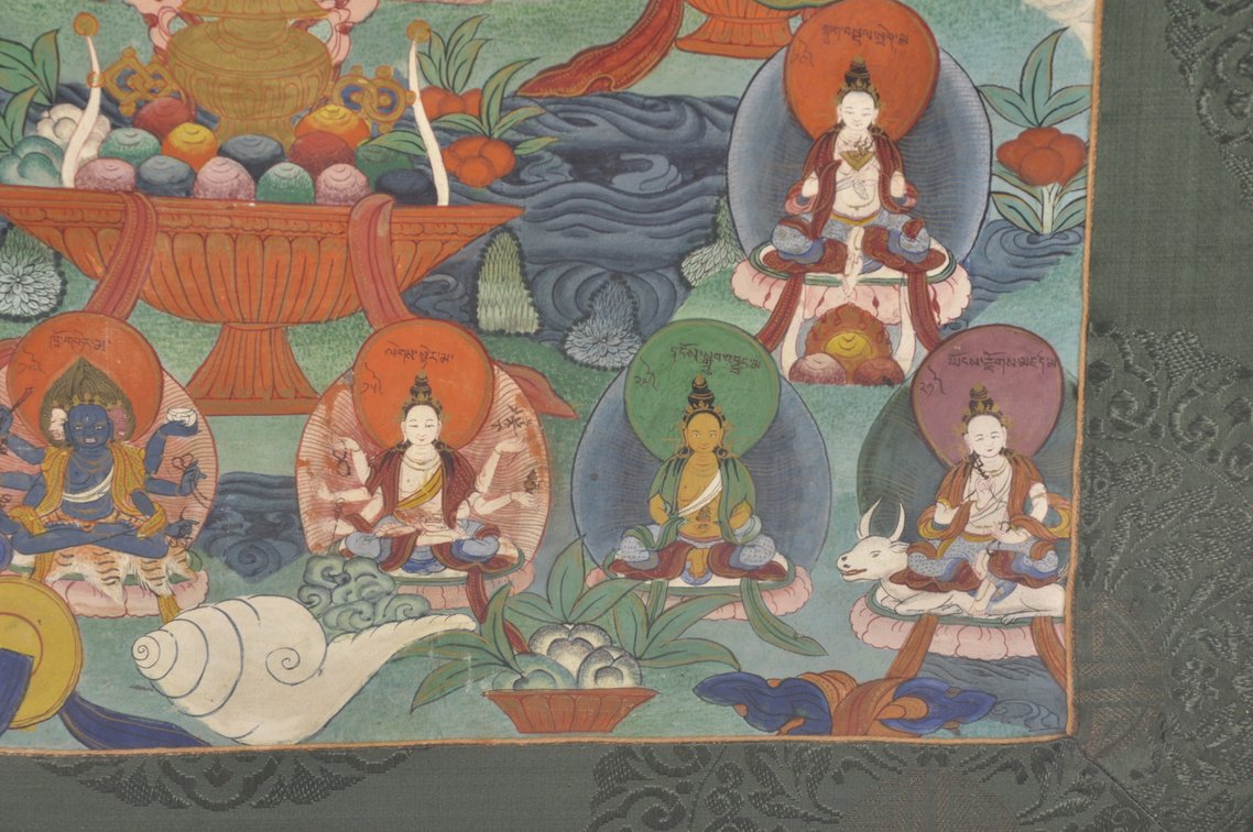 Thangka White Tara Tibetan Painting, photo 6 of 8