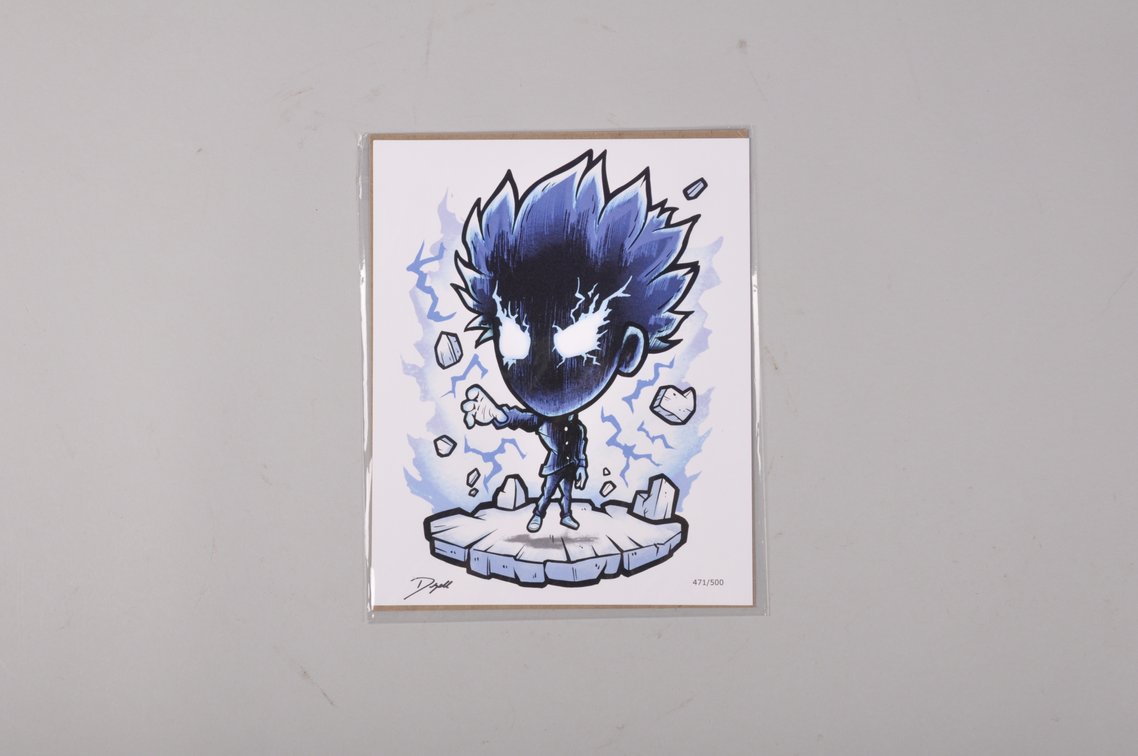 Six Japanese Manga and Cartoon signed Prints, photo 6 of 11