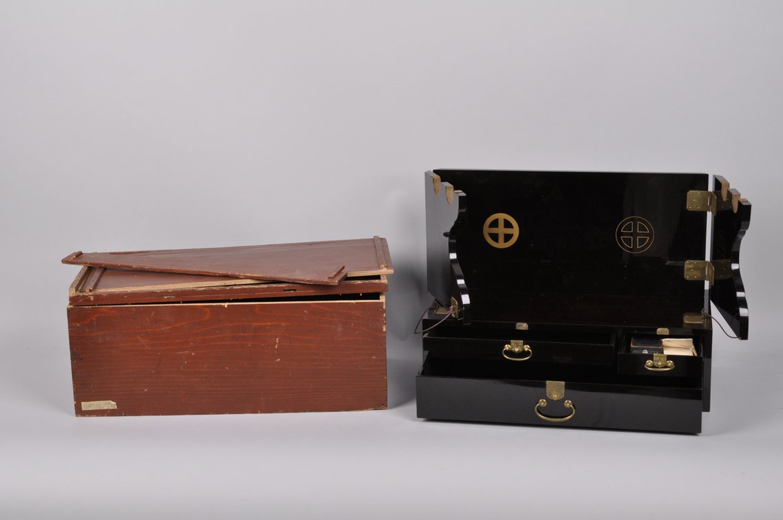 Lacquered Writing and Document Box, photo 2 of 21