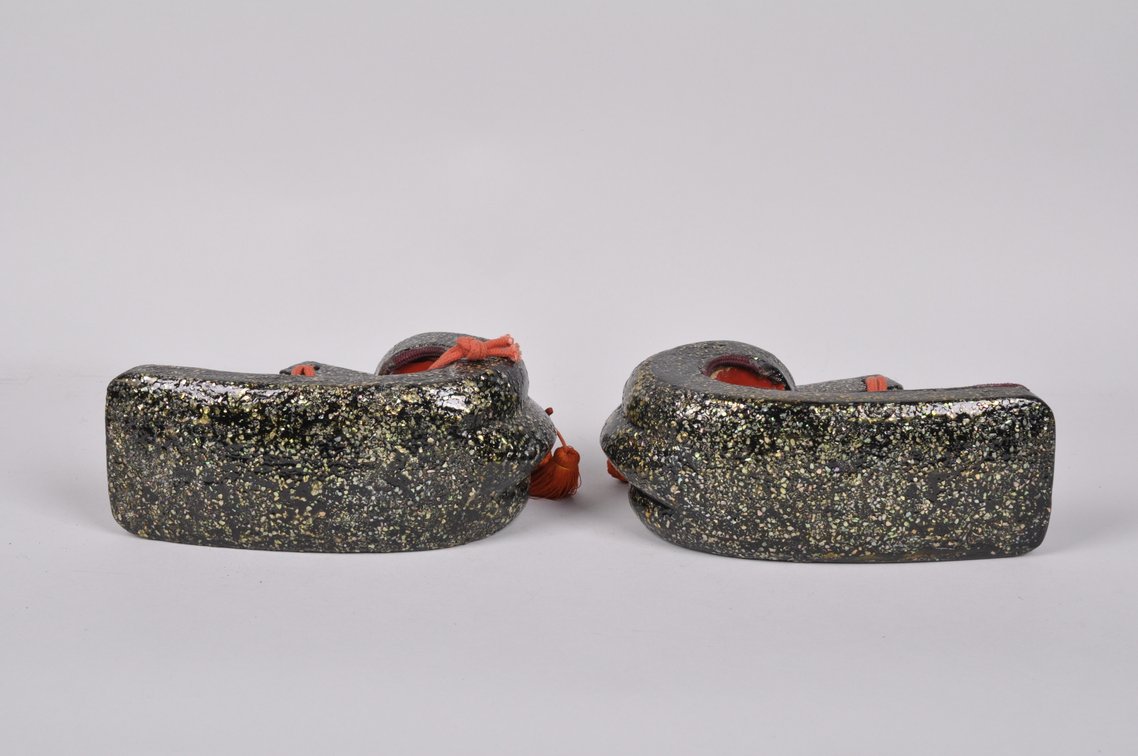 Pair of 'Raden' Samurai 'Abumi" Stirrups with Tassels, photo 11 of 11