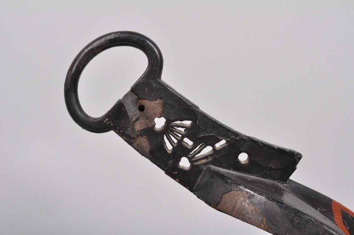 A Pair of Japanese Stirrup 'Abumi' SATSUMA Samurai Clan, photo 4 of 15