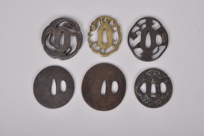 Six Japanese Tsuba