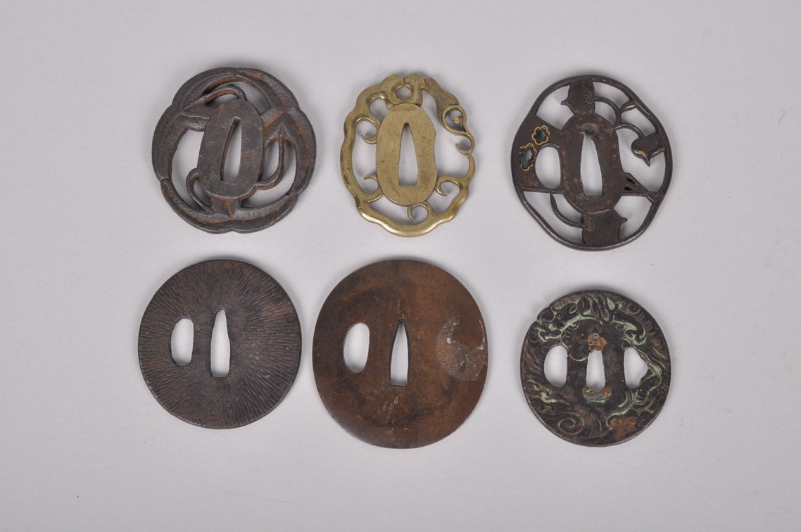 Six Japanese Tsuba, photo 10 of 10