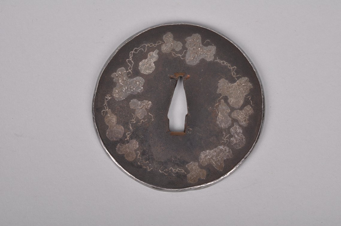 Three Japanese Samurai Sword Tsuba's, photo 2 of 13