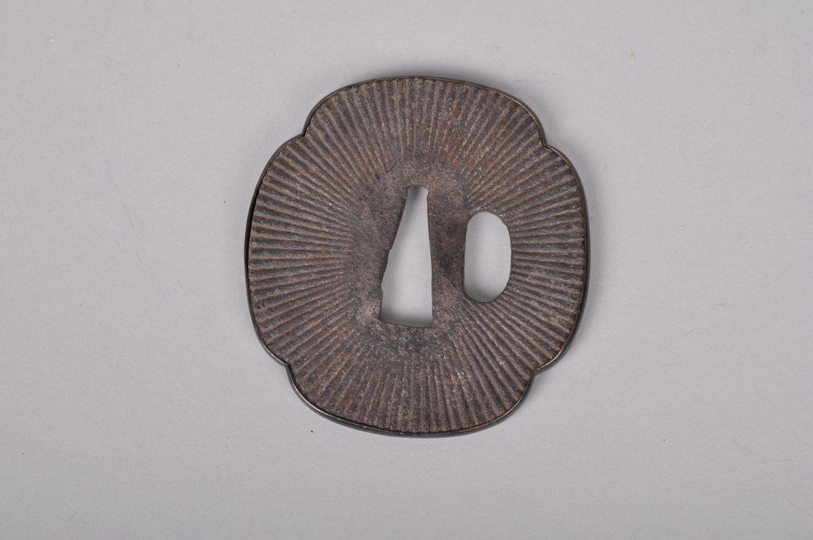 Three Japanese Samurai Sword Tsuba's, Edo Period, photo 2 of 11